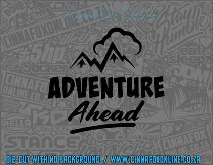 Adventure Ahead Decal