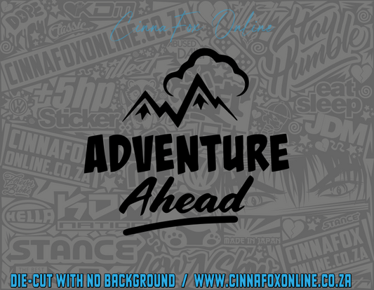 Adventure Ahead Decal