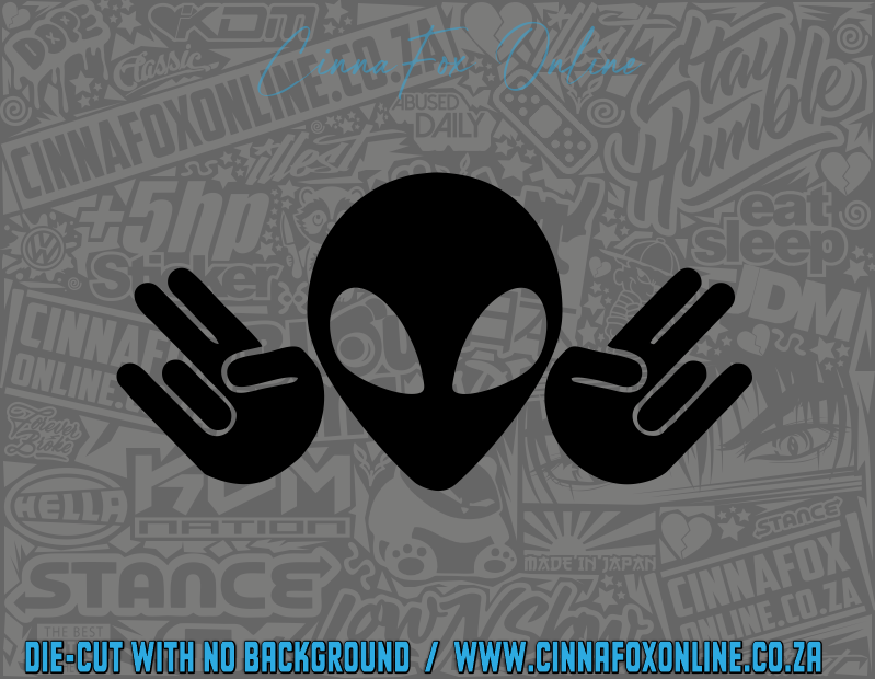 Alien Shocker Decal