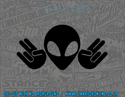 Alien Shocker Decal