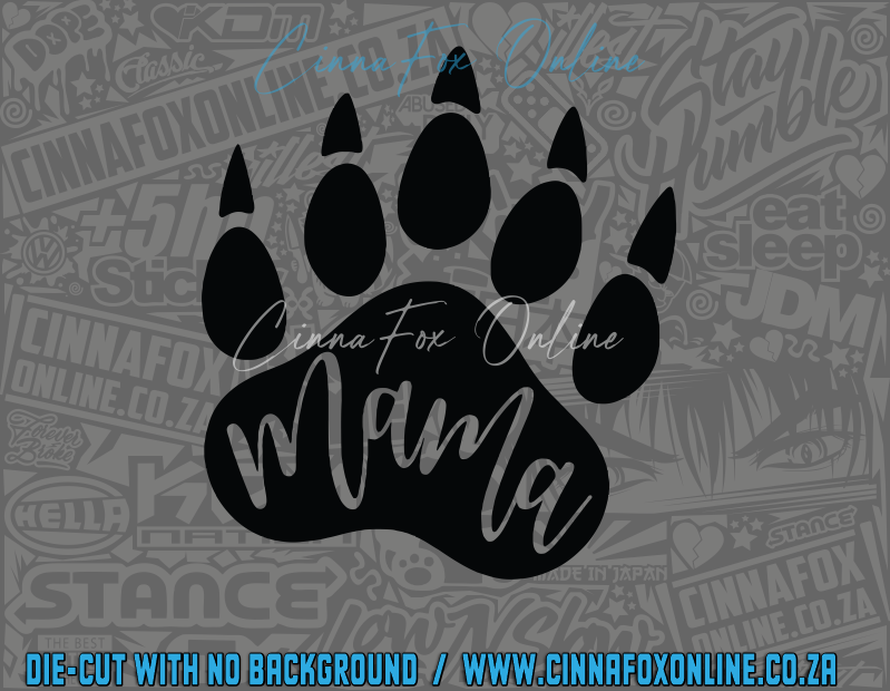 Mama Bear 04 Decal