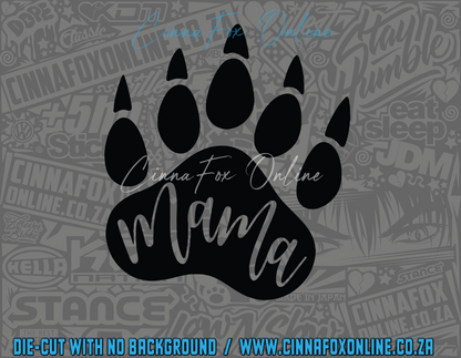 Mama Bear 04 Decal