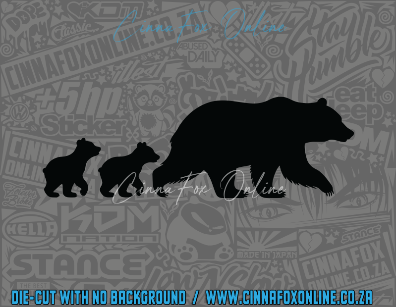 Bear 06 Decal
