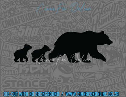 Bear 06 Decal