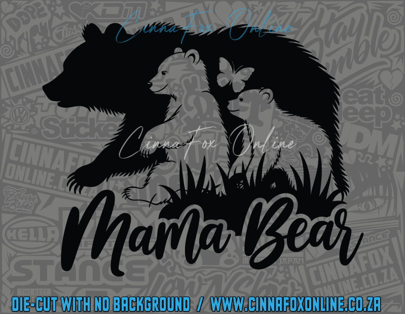 Mama Bear 08 Decal