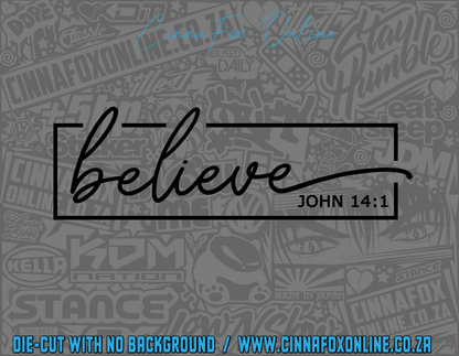 Believe Decal