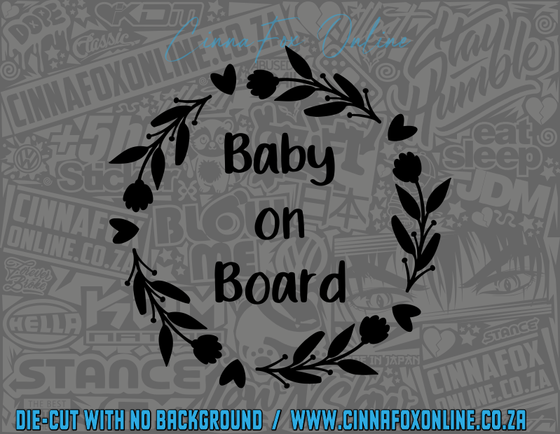 Baby On Board 02 Decal