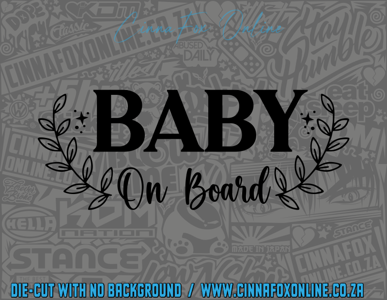 Baby On Board 05 Decal