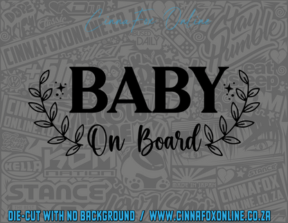 Baby On Board 05 Decal
