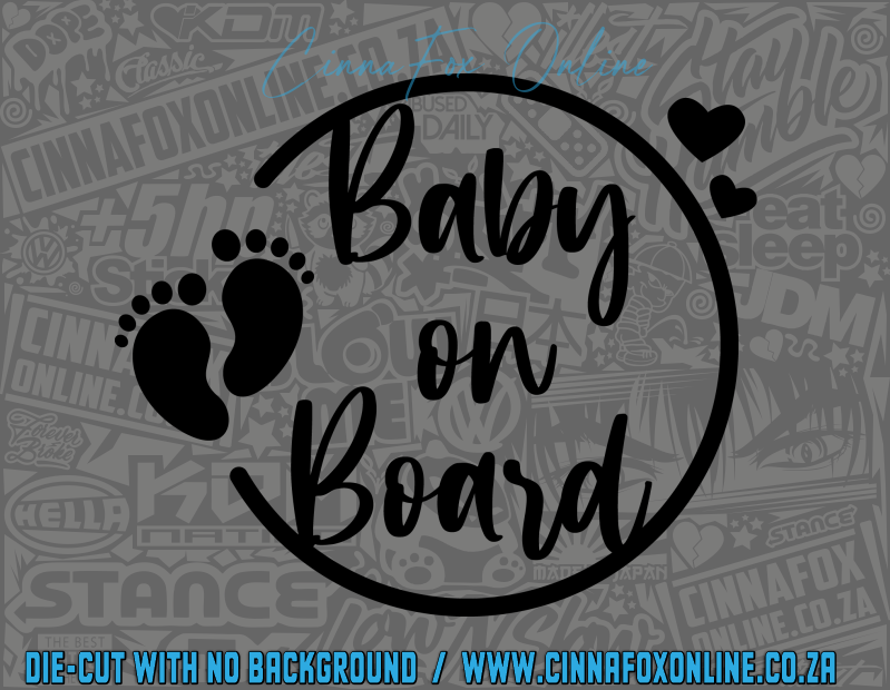Baby On Board 06 Decal