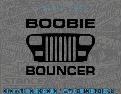 Boobie Bouncer Decal