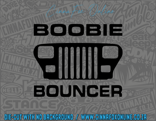 Boobie Bouncer Decal