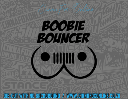 Boobie Bouncer 2 Decal