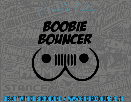 Boobie Bouncer 2 Decal