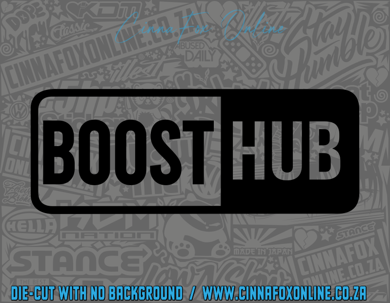 Boost Hub Decal