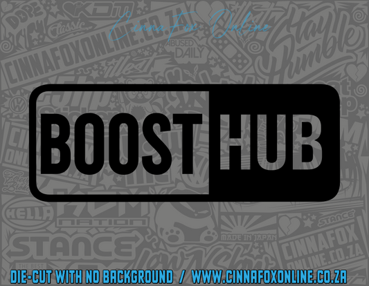 Boost Hub Decal