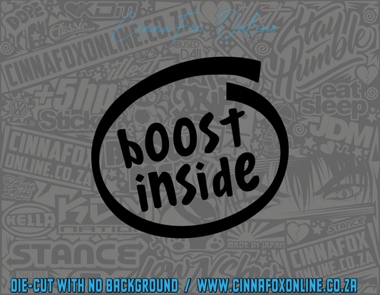 Boost Inside Decal