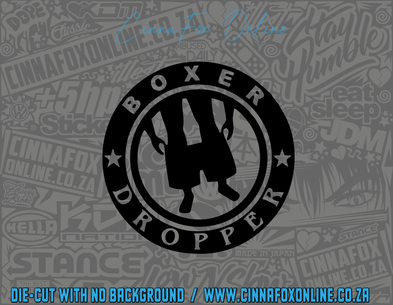 Boxer Dropper Decal