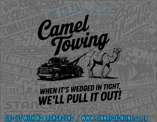 Camel Towing Decal