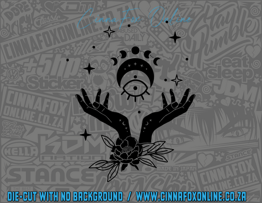 Celestial Hand Decal