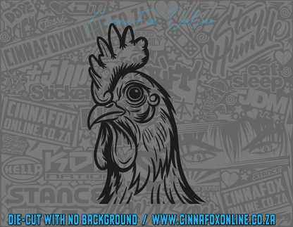 Chicken 10 Decal