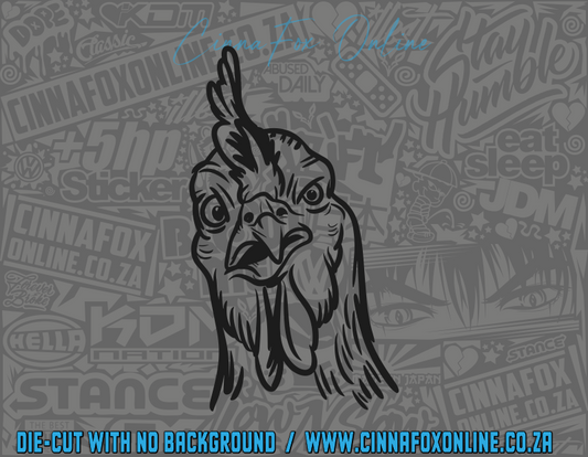 Chicken 11 Decal