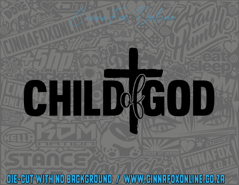 Child Of God Decal