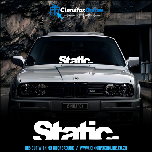 Static Chopped Decal