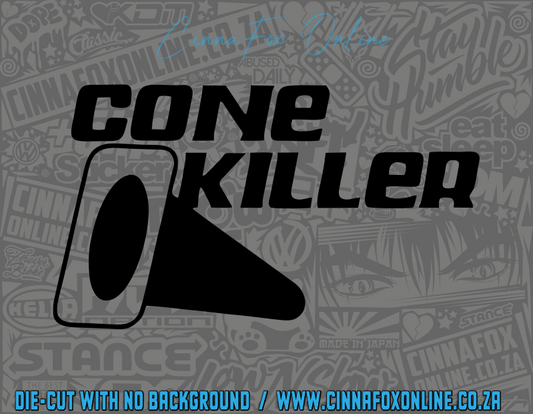 Cone Killer Decal
