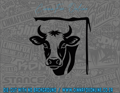 Cow Frame Decal