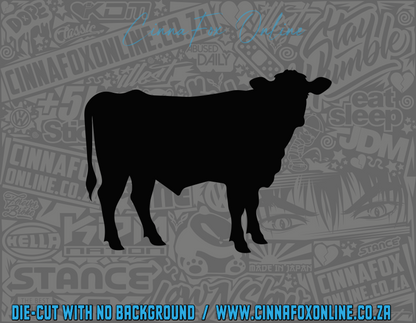 Cows Silhouette 01 Decal