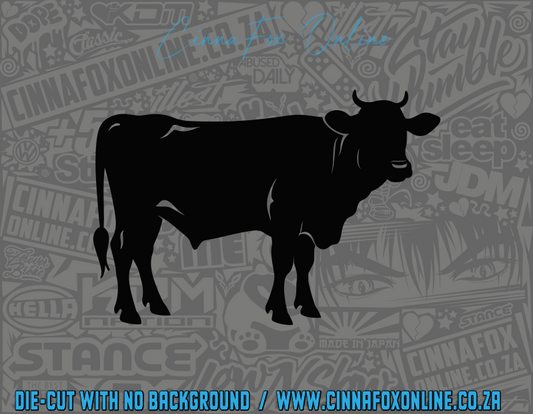 Cows Silhouette 02 Decal