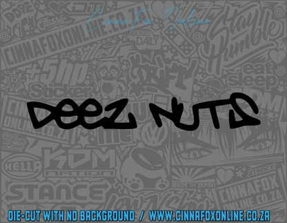 Deez Nuts Decal