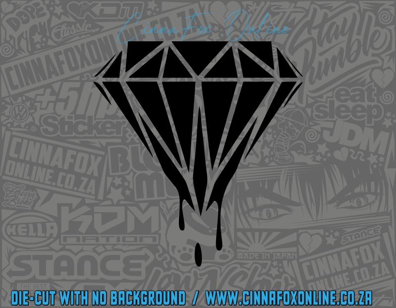 Diamond Drip Decal