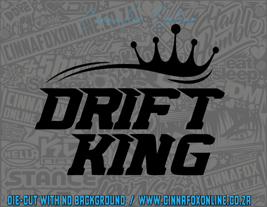 Drift King Decal