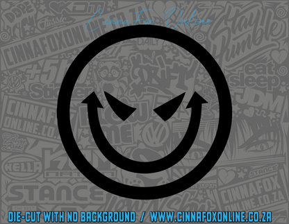 Evil Smiley Decal
