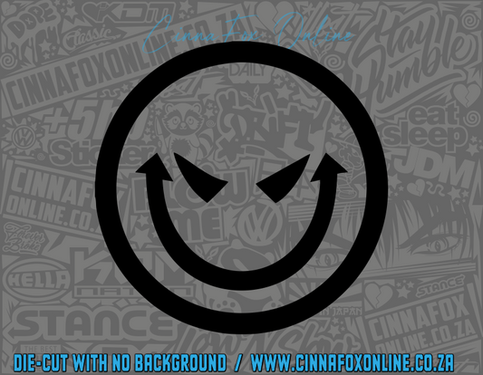 Evil Smiley Decal