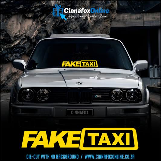 Fake Taxi Decal