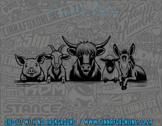 Farm Animals 01 Decal