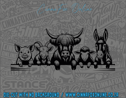 Farm Animals 06 Decal