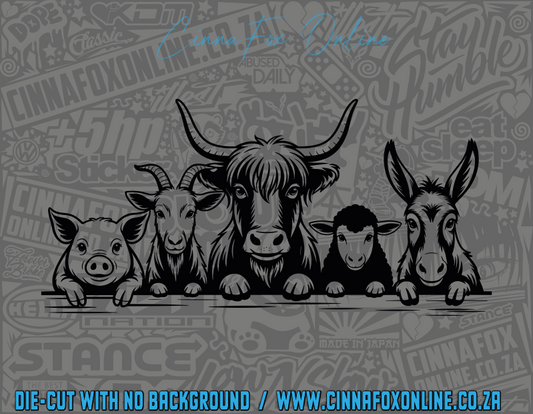 Farm Animals 07 Decal