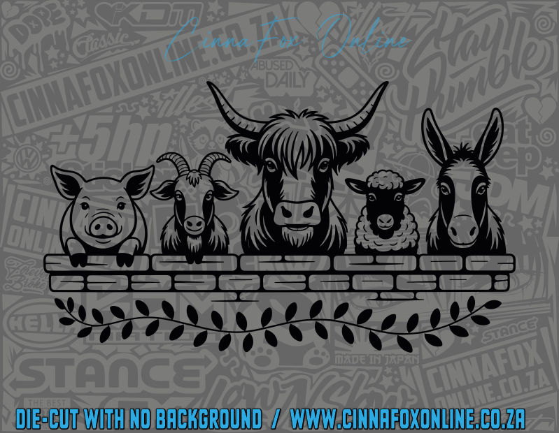 Farm Animals 08 Decal