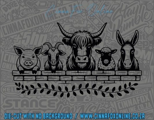 Farm Animals 08 Decal