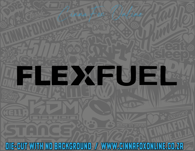 Flex Fuel Decal