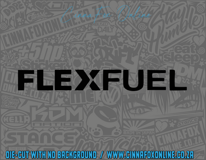 Flex Fuel Decal