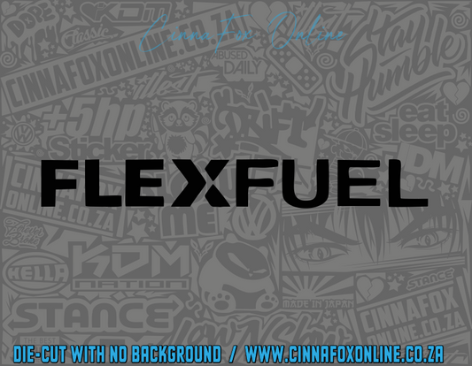 Flex Fuel Decal