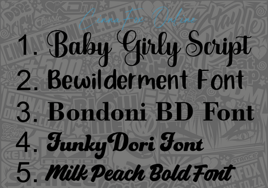 Polaroid Style Fridge Magnet With Text