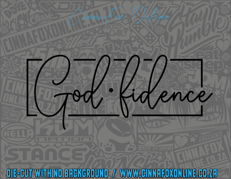God-Fidence Decal