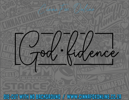 God-Fidence Decal