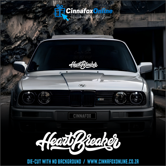 Heart Breaker Decal